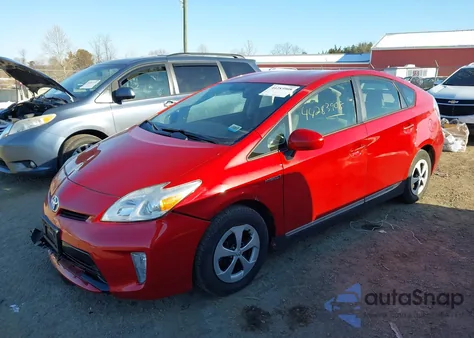 2013 Toyota Prius Two from USA, damaged, VIN JTDKN3DU5D0349833